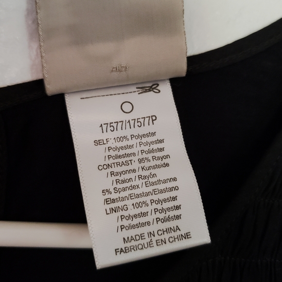 Dolan left of coast black shirred sleeveless top - Picture 8 of 8